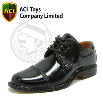 Shoe Shop on Aci Toys 1 6 Moda Series Dress Shoes Gloss Black