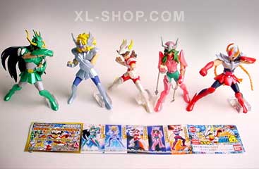 saint seiya gashapon
