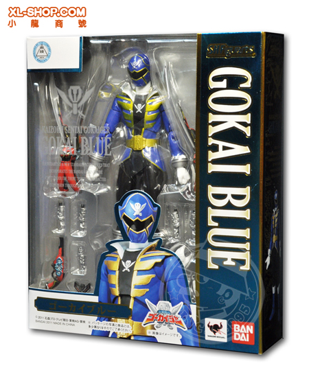 SHFiguarts Kaizoku Sentai Gokaijer Gokai Blue Action Figure Bandai for sale online
