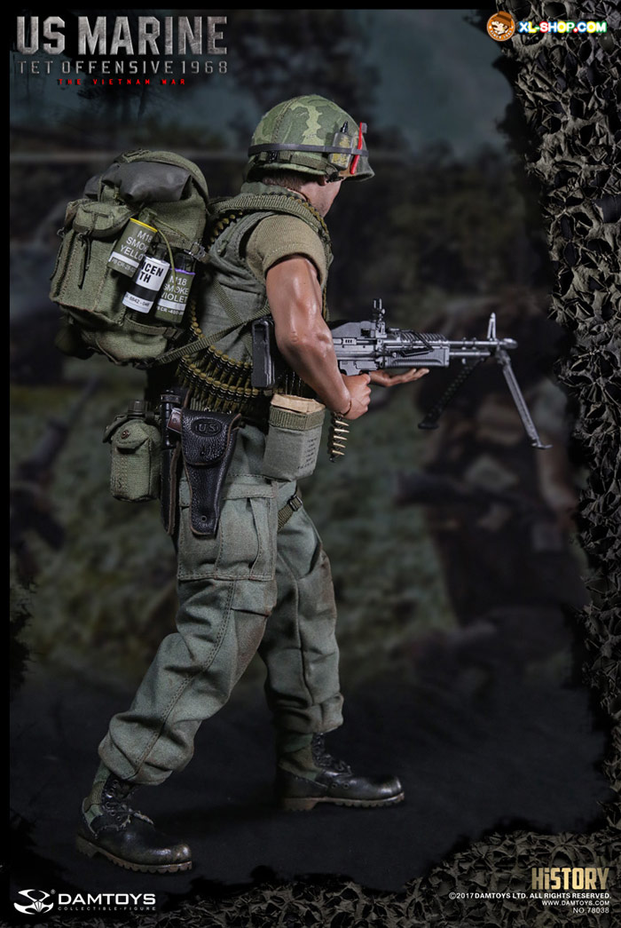 Tet Offensive 1968 1//6 Scale Damtoys Action Figures Gasmask