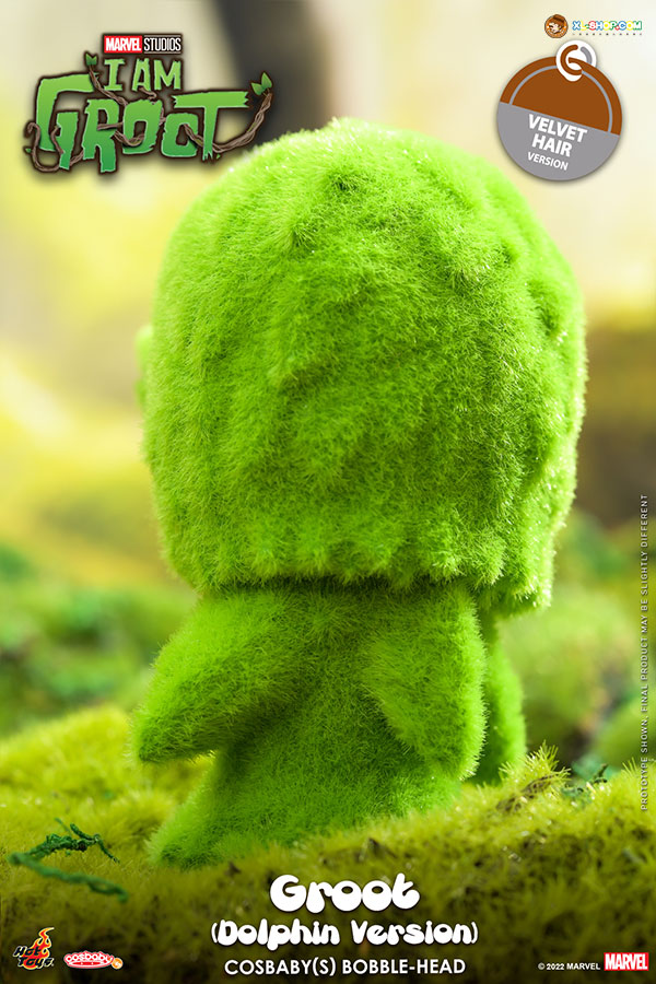 Hot Toys COSB969 I Am Groot Groot Dolphin Version Cosbaby S Bobble Head
