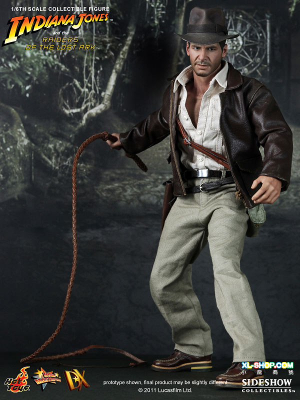 1//6 Scale Hot Toys DX05 Indiana Jones Raiders Lost Ark Stand