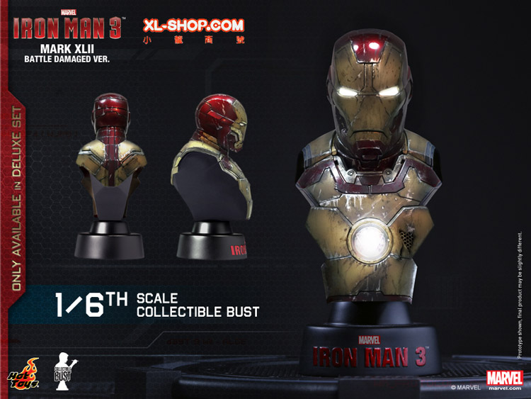 toys htb14 20 iron 3 1 6th scale collectible bust series deluxe set toys htb14 20 iron 3 1 6th scale collectible bust series deluxe set