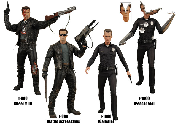 neca terminator action figures