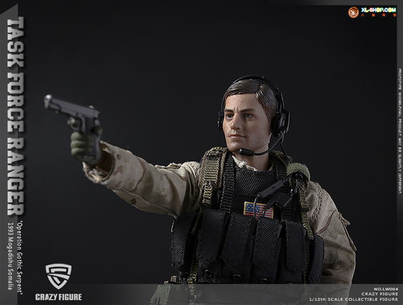 CrazyFigure LW004 1//12 US Delta Special Force-Precision Sagittarius Radio /& Bag