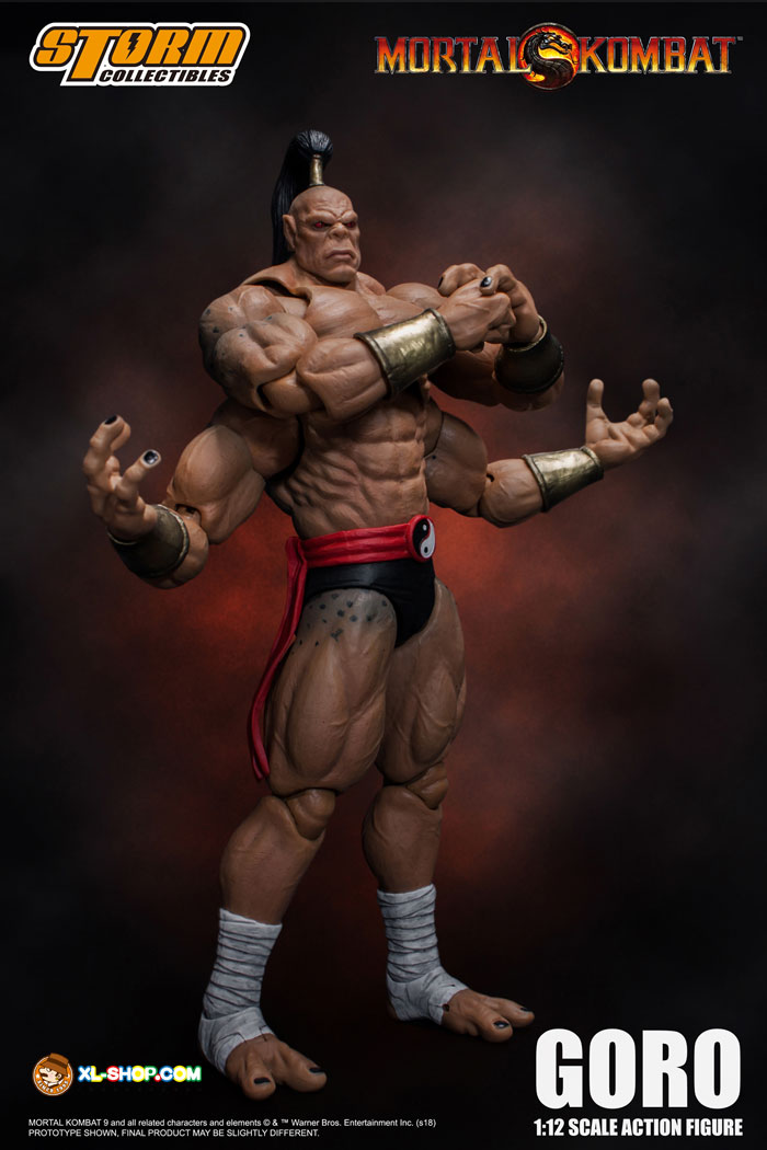Storm Toys 1/12 scale Mortal Kombat Goro