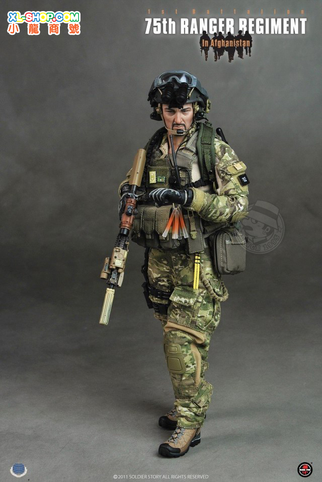 Soldier Story 1//6 Scale US Army 75th Ranger Regiment Shotgun Pouch SS-051