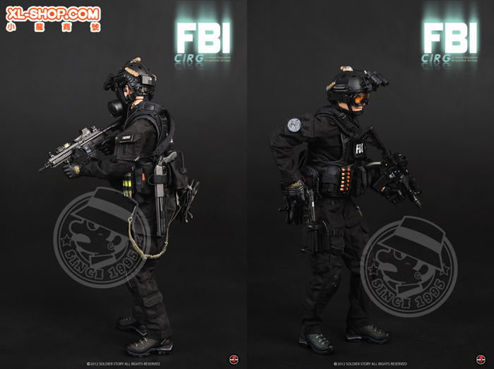 VPU SS-062 Soldier Story 1//6 Scale FBI CIRG M45 Gas Mask
