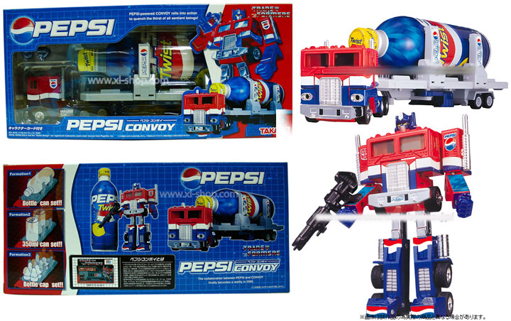 transformers pepsi optimus prime