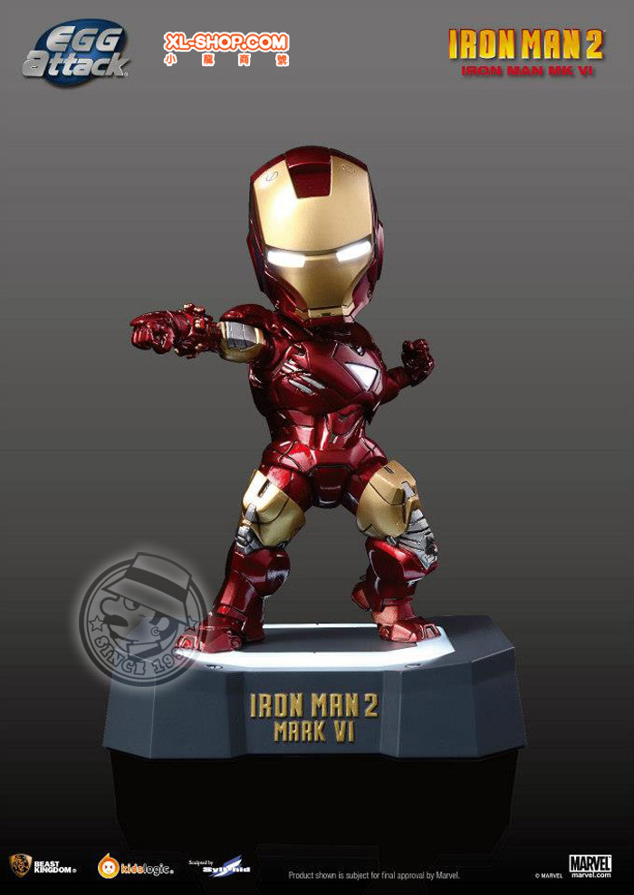 最終価格　Ironman Egg Attack EGG ATTACK MARVEL 10TH ANNIVERSARY EAA-024 IRON MAN MK43