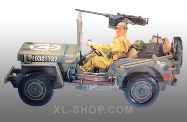 21st Century - 1/6 scale WWII MB Military Vehicle with 12