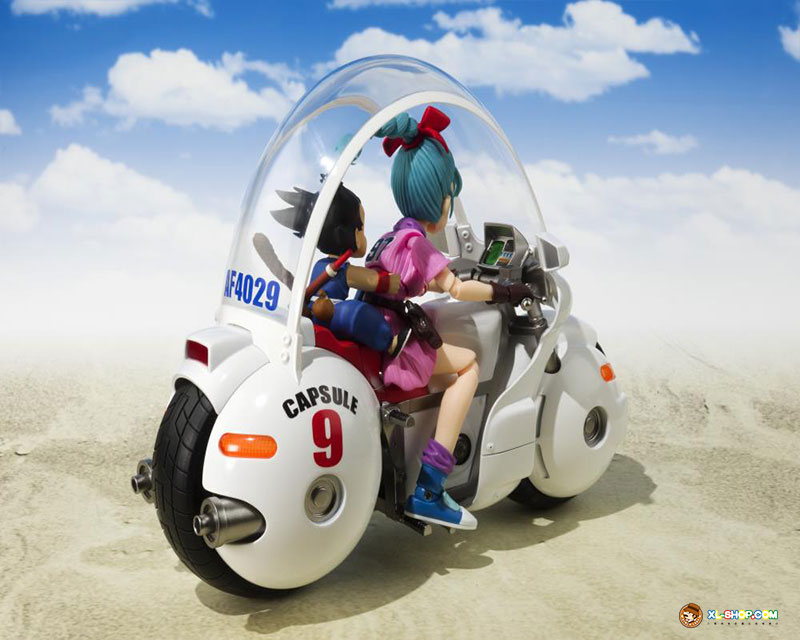 Bandai - S.H FIGUARTS - DB Bulma's Motorcycle - Hoipoi Capsule No.9 ...