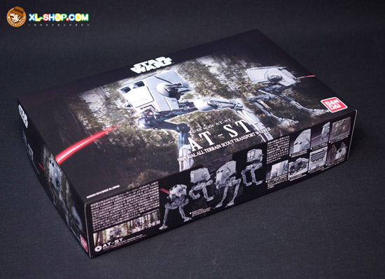 Bandai Modellino AT-ST Star Wars 1/48, Kit Di Assemblaggio Con Parti Colorate E Articolate, BAN2378866 - 3