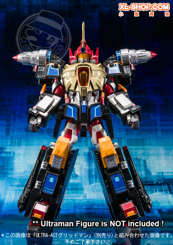Bandai - ULTRA-ACT - Denkou Choujin Gridman - Thunder Gridman [Japan Ver.]