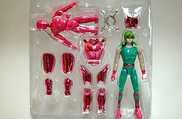 4 figurines Chevaliers du Zodiac / Saint Seiya Vintage - 2003