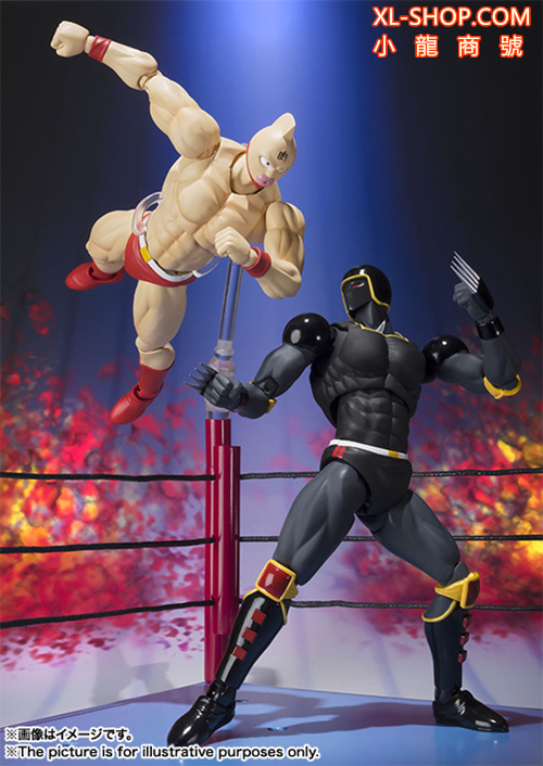 S.H.Figuarts Kinnikuman Il Ninja – Action Figure 15 Cm, In ABS E PVC, Con Accessori E Testine Intercambiabili