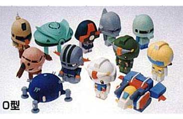 Bandai - Gundam Mobile Fortune Blood Type O (set of 12)
