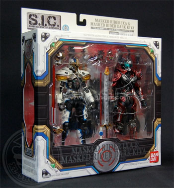 MASKED RIDER IXA & DARK KIVA フィギュア S.I.C. Vol. 54 Masked Kamen Rider IXA & DARK KIVA Action