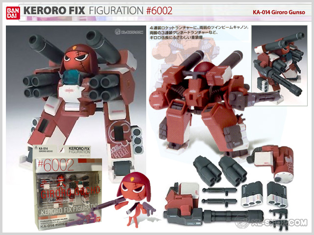 Bandai - Keroro Fix Figuration #6002 - Giroro Gocho