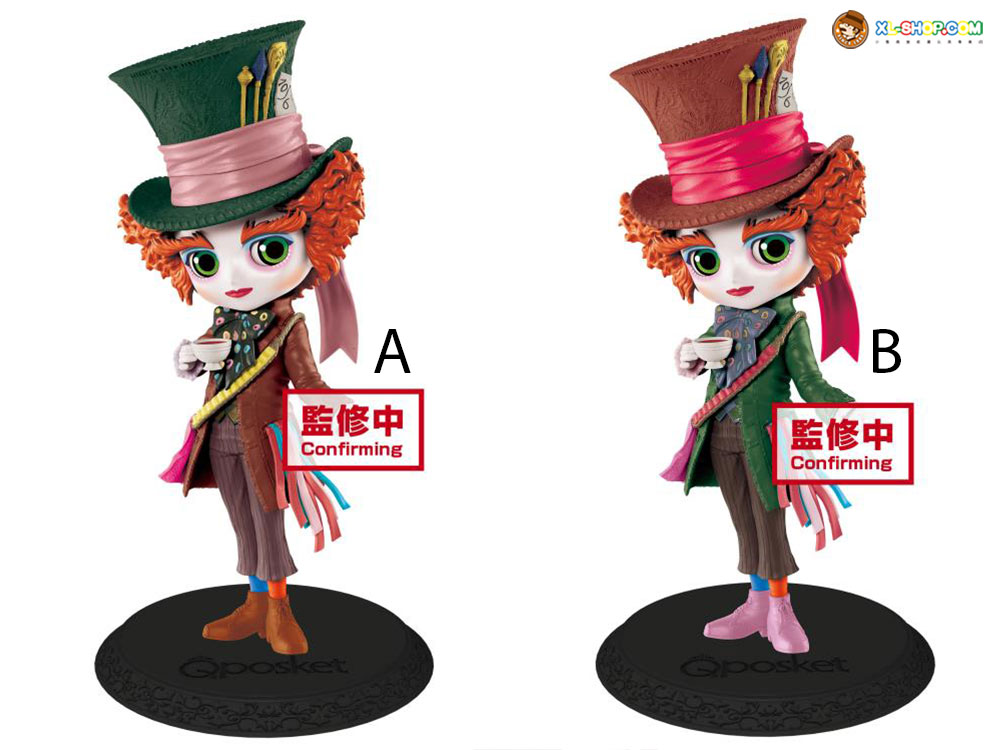 Qposket マッドハッター フィギュア 2種類セット
