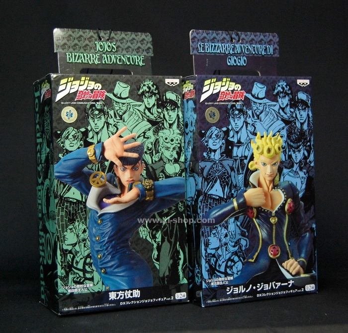 BANPRESTO - JOJO  フィギュア  2体セット Amazon | Bizarre Adventure DX Collection JoJo Figure vol.2