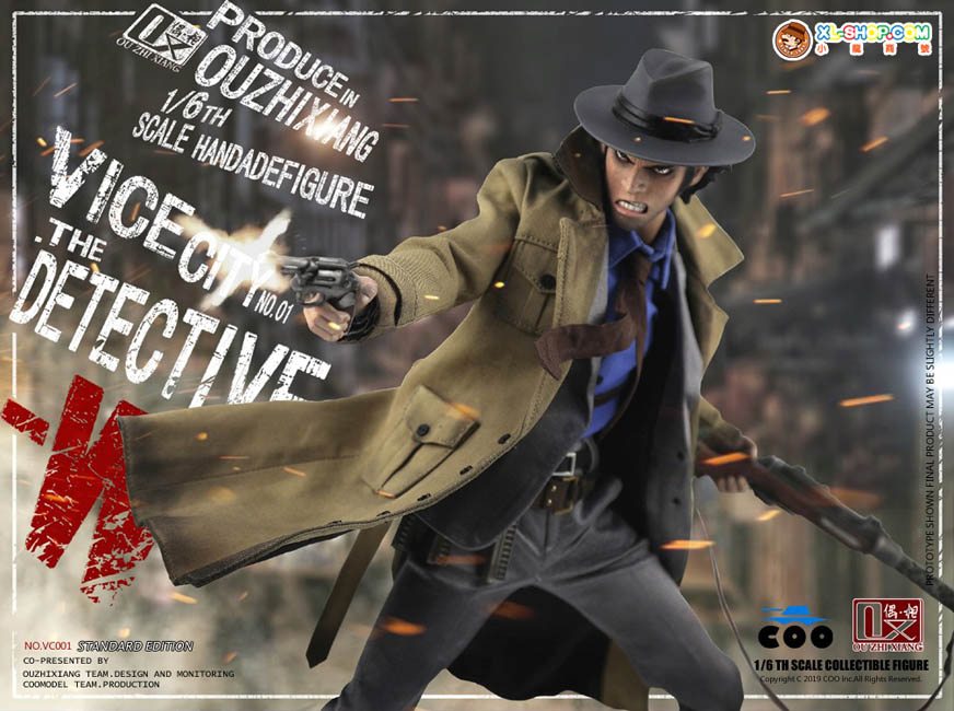 COOMODEL X OUZHIXIANG - VC001 1/6 Vice City - The Detective W