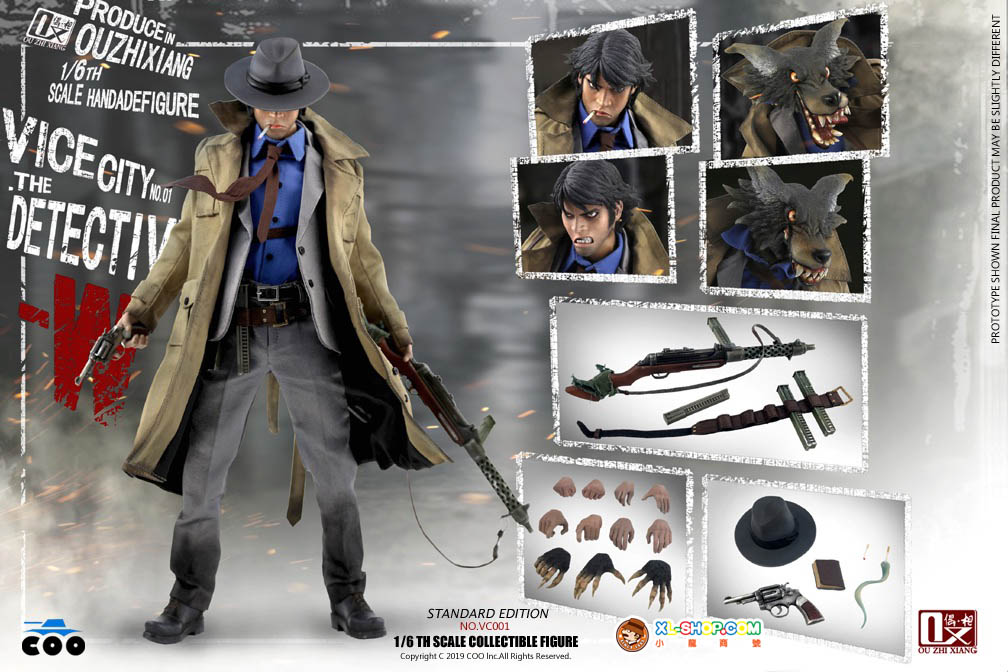 COOMODEL X OUZHIXIANG - VC001 1/6 Vice City - The Detective W