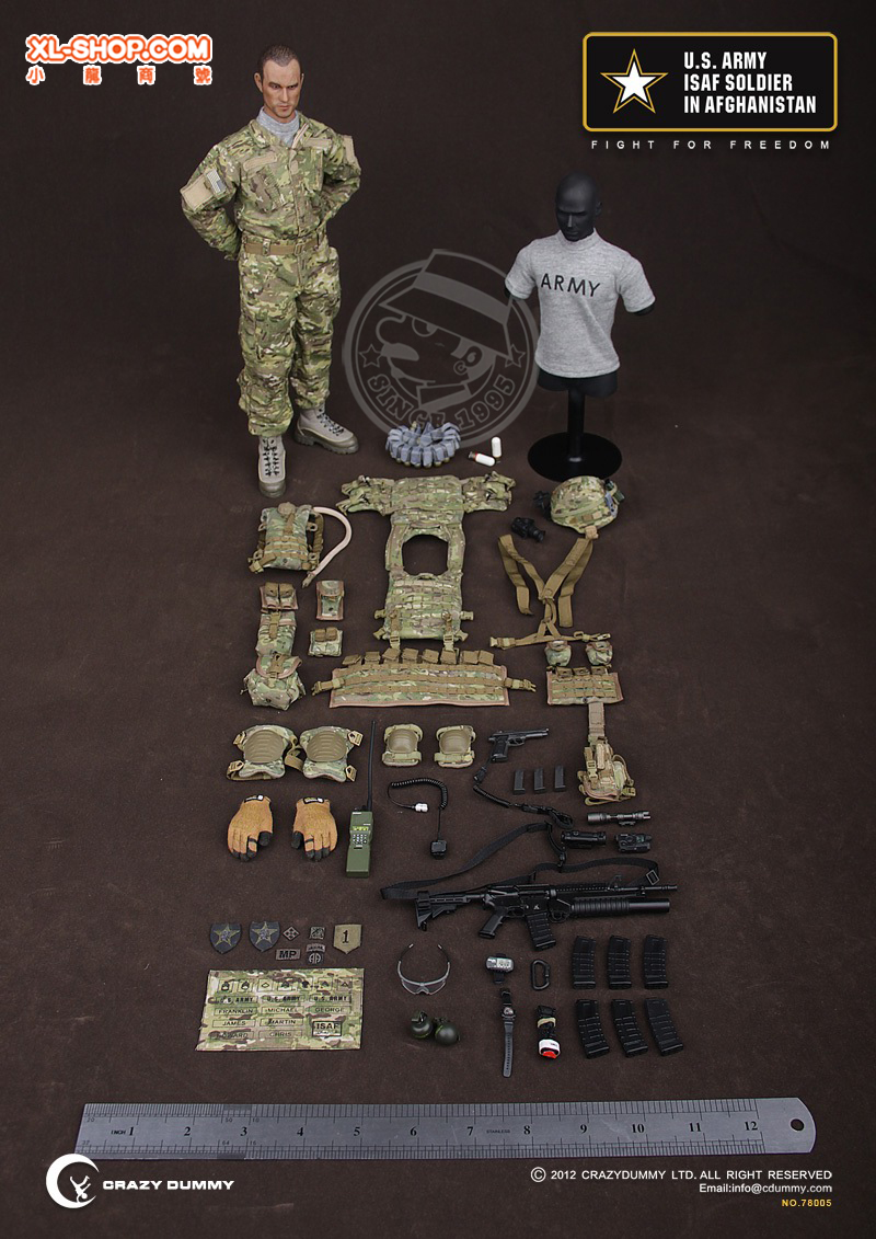 ミリタリー CRAZY DUMMY 1/6 U.S. ARMY CRAZY DUMMY 1/6 U.S. ARMY