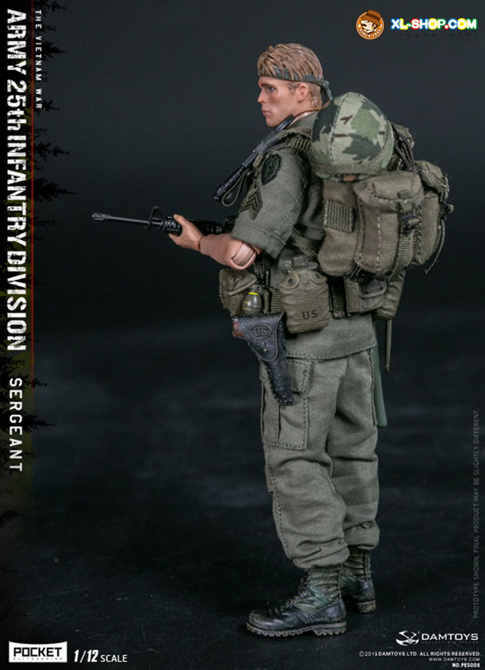 DAMTOYS - PES005 - 1/12 POCKET ELITE SERIES ARMY - 25th Infantry