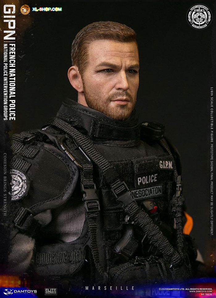 DAMTOYS - 78076 - 1/6 GIPN FRENCH NATIONAL POLICE
