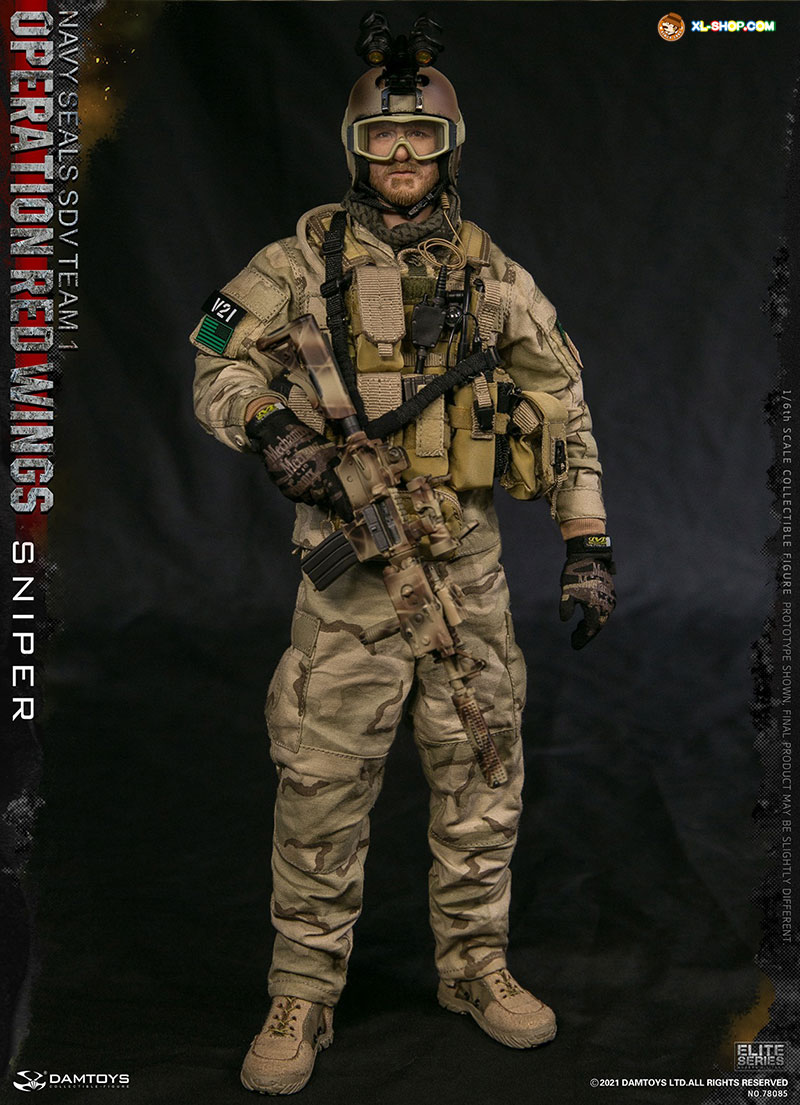 DAMTOYS - 78085 - 1/6 Operation Red Wings NAVY SEALS SDV TEAM 1 Sniper