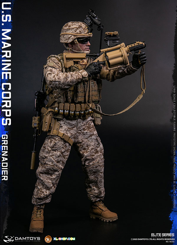 DAMTOYS - 78101 - 1/6 U.S. Marine Corps Grenadier (Ship Q2,2024)