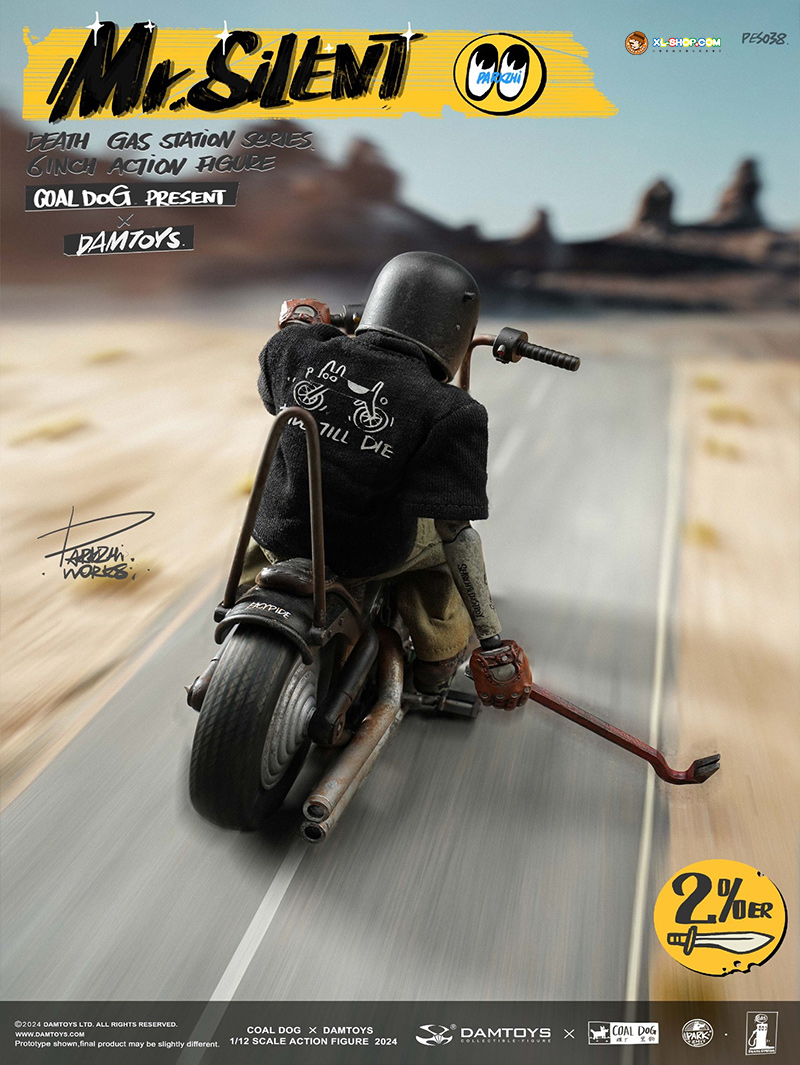 Coaldog x Damtoys - PES038 - D.G.Sseries - 6'' Mr. Silent Deluxe