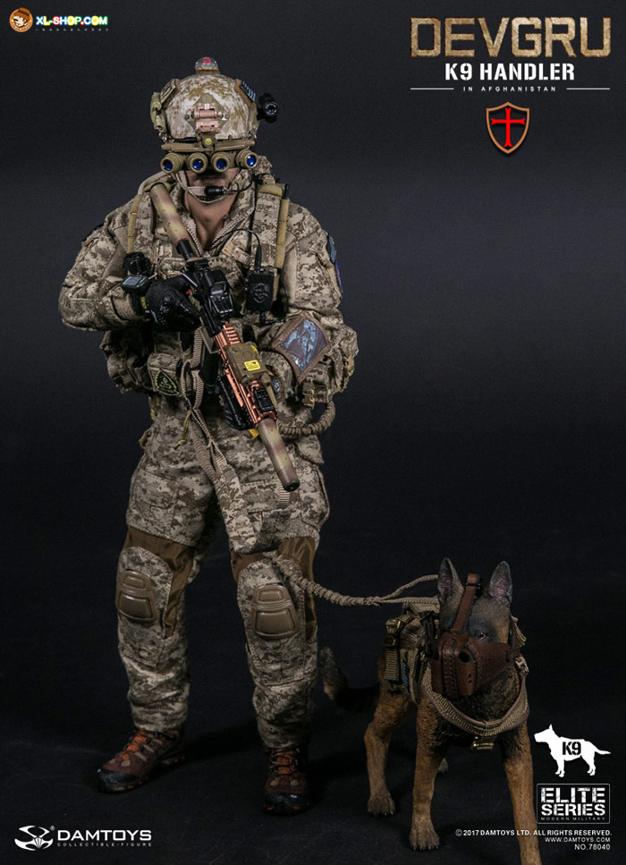DAMTOYS - 1/6 78040 - Devgru K9-handler in Afghanistan