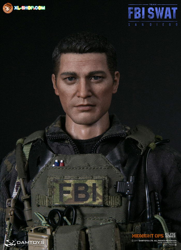 DAMTOYS - 78044B - 1/6 FBI Swat Team Agent - San Diego