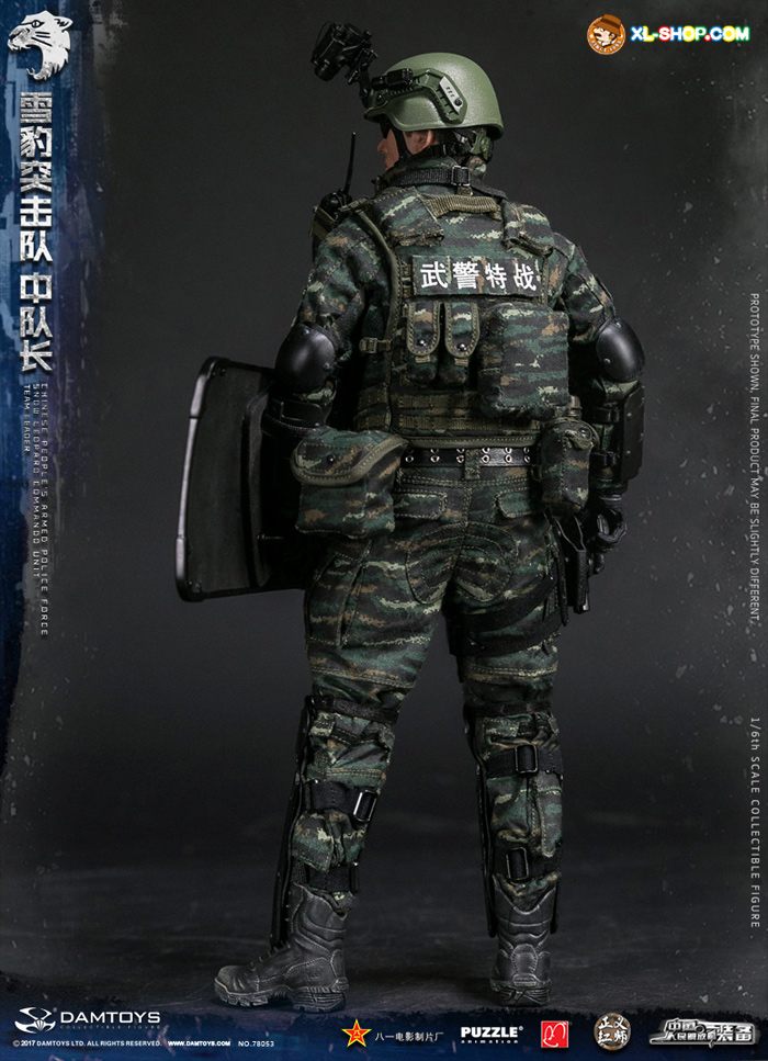 DAM-78052] 1/6 DAM Toys Chinese Armed Police Force Snow