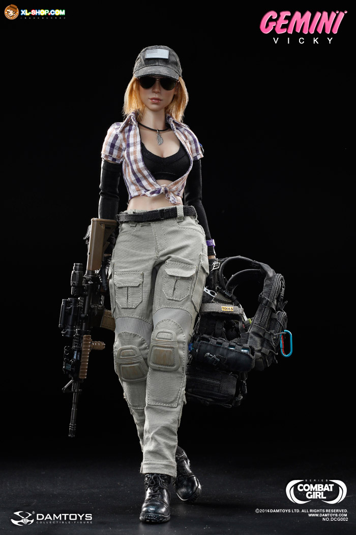 DAMTOYS - DCG002 - 1/6 Combat Girl Series - Gemini Vicky