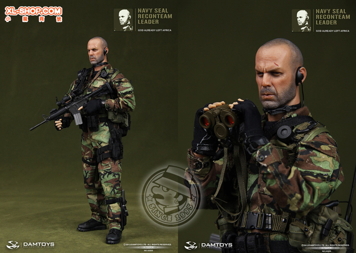 ミリタリー NAVY SEAL RECONTEAM LEADER DAMTOYS - 1/6 Elite Series 93009 - Navy Seal Reconteam Leader