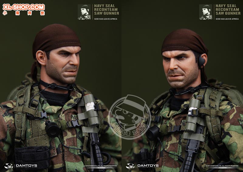 DAMTOYS - 1/6 Elite Series 93012 - Navy Seal Recon Team Saw Gunner
