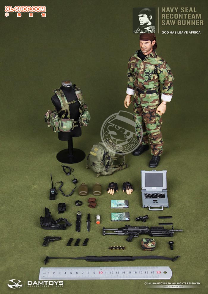 DAMTOYS - 1/6 Elite Series 93012 - Navy Seal Recon Team Saw