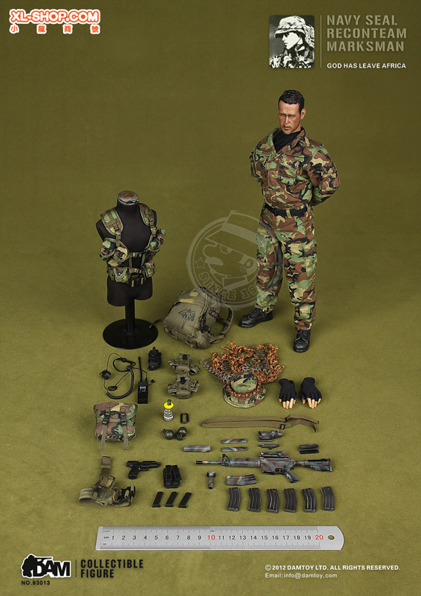 DAMTOYS - 1/6 Navy Seal Reconteam - Markman