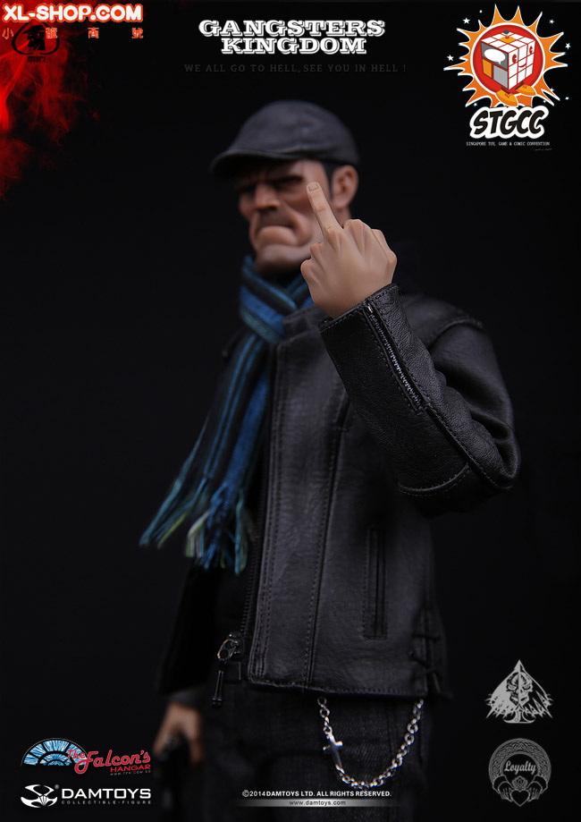 Figurine DAMTOYS GK002EX Gangsters Kingdom Spade 2 NELSON, édition Exclusive CICF 2015, Neuve