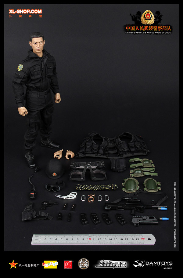 DAMTOYS - 1/6 - 78017 - Chinese People's Armed Police Force