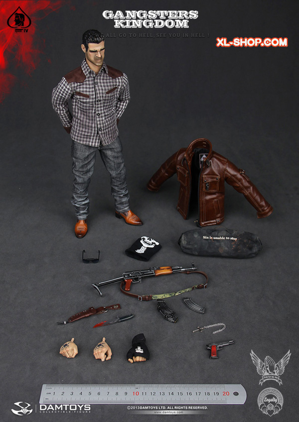 DAMTOYS - 1/6 Original Series GK004 - The Gang's Kingdom Spade 4