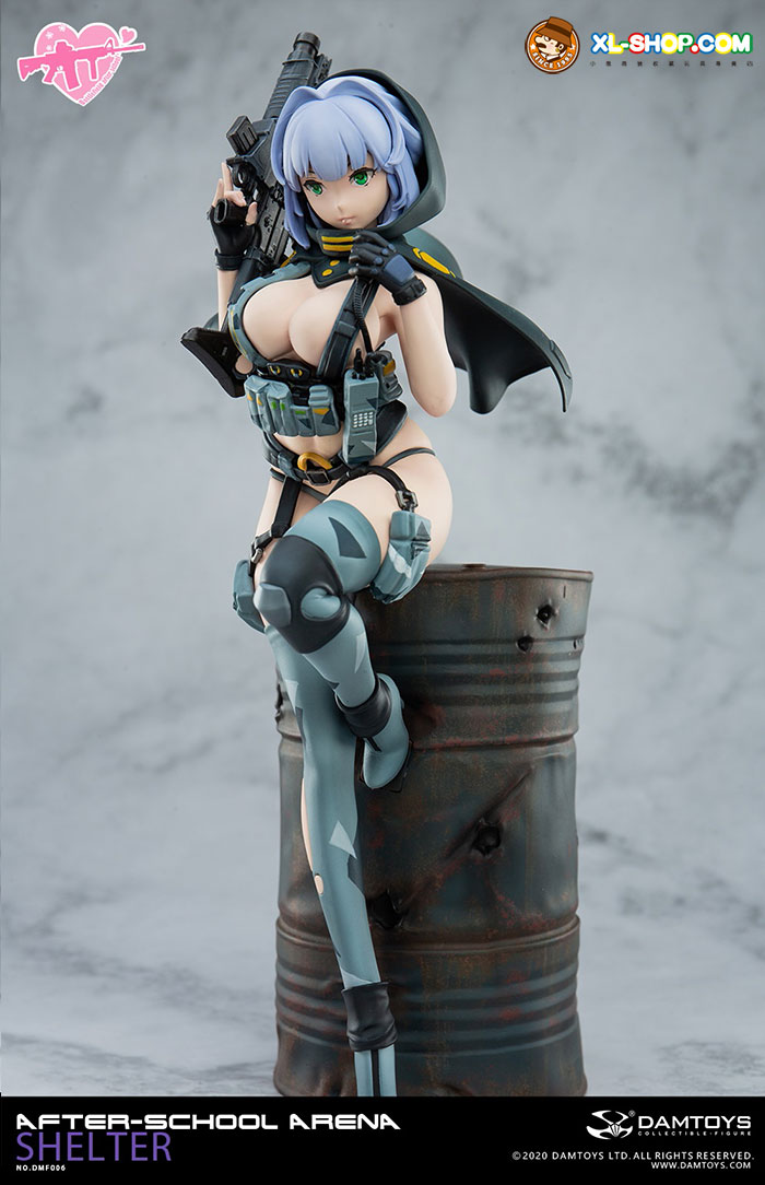 Figurine DAMTOYS 23cm After-School Arena Vol.6 'Shelter' - Échelle 1/7, Neuve En Boîte