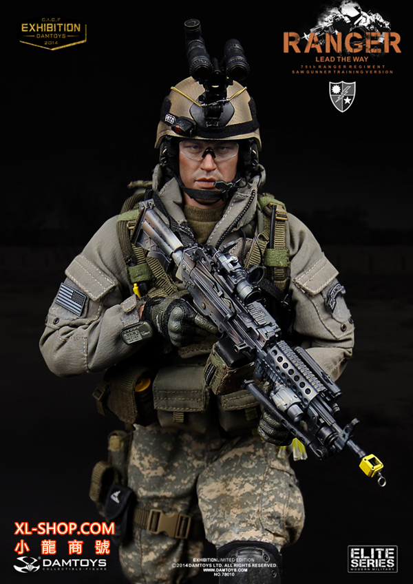 DAMTOYS - 1/6 78010 - Elite Series - US Army 75th Ranger Regiment