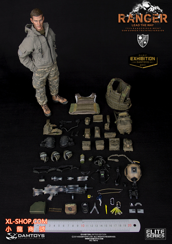 DAMTOYS - 1/6 78010 - Elite Series - US Army 75th Ranger Regiment