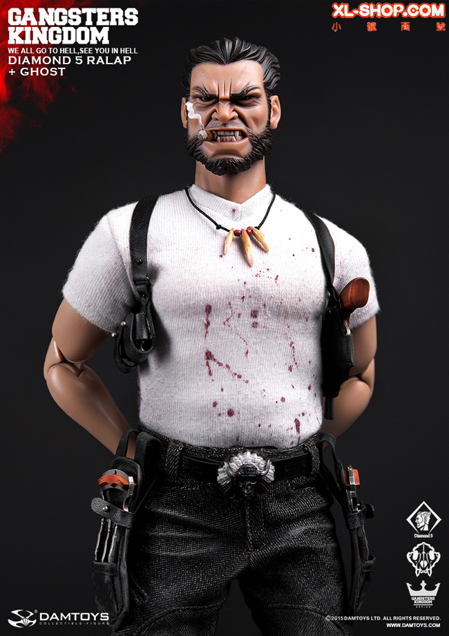 DAM TOYS Gangsters Kingdom GK011【未開封】 DAMTOYS - 1/6 Gangsters Kingdom GK011 Diamond 5 - Ralap & The Wolf
