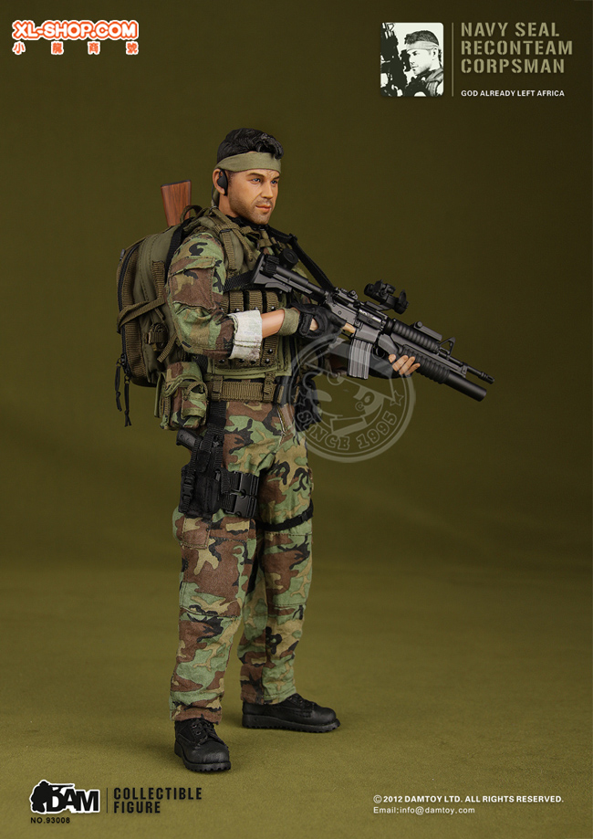 ミリタリー NAVY SEAL RECONTEAM CORPSMAN DAMTOYS - Navy Seal - Reconteam Corpsman