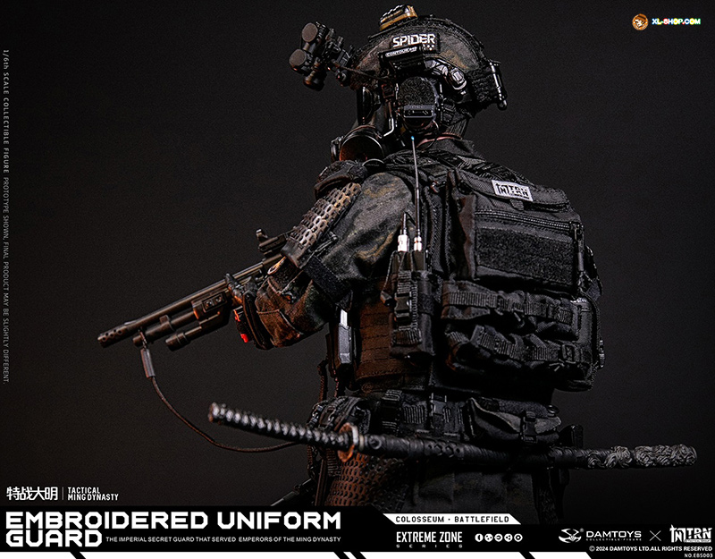 1/6フィギュア　Heavy Machine Gun Team MH17X_hw17_revolvingbustercann